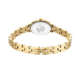 BERING Classic Polished Gold 20mm Black Mother of Pearl Dial Women's Watch 11020-732