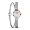 BERING Classic Polished Rose Gold 22mm Silver Dial Women's Watch 11022-064-Lovely-2-GWP170