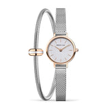 BERING Classic Polished Rose Gold 22mm Silver Dial Women's Watch 11022-064-Lovely-2-GWP170