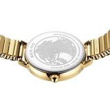 BERING Numerical Link Watch Gold 28mm White Dial Women's Watch 11028-934