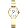 BERING Numerical Link Watch Gold 28mm White Dial Women's Watch 11028-934