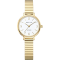BERING Numerical Link Watch Gold 28mm White Dial Women's Watch 11028-934