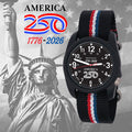 Bertucci DX3 Field America 250 40mm Black Dial Men's Watch 11156