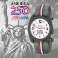 Bertucci DX3 Field America 250 40mm White Dial Men's Watch 11158