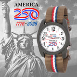 Bertucci DX3 Field America 250 40mm White Dial Men's Watch 11159