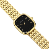 BERING Rectangular Link Watch Black 26mm Black Dial Women's Watch 12526-732