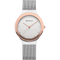 BERING Oval Mesh Watch Silver 34mm Silver Dial Women's Watch 12934-060