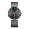 BERING Classic Polished Grey 40mm Grey Sunray Dial Men's Watch 14040-377