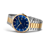 BERING Solar Sunray Titanium Watch Blue 39mm Blue Sunray Dial Men's Watch 14439-717
