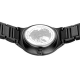 BERING Solar Polished/Brushed Black 42mm Blue Dial Men's Watch 14442-727