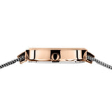BERING Solar Polished Rose Gold 31mm Grey Dial Women's Watch 14631-369