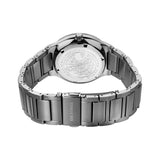 BERING Titanium Polished Silver 40mm Black Sunray Dial Men's Watch 15139-709