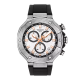 Tissot T-Race 45mm White Dial Men's Watch T1414171701100