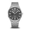 BERING Titanium Brushed Grey 41mm Black Dial Men's Watch 16141-703