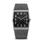 BERING Solar Polished Grey 33mm Black Dial Men's Watch 16433-377