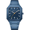 BERING Square Link Watch Blue 35mm Blue Dial Men's Watch 16537-797