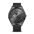 BERING Automatic Polished/Brushed Grey 43mm Grey Sunray Men's Watch 16743-377