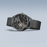 BERING Automatic Polished/Brushed Grey 43mm Grey Sunray Men's Watch 16743-377