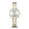 BERING Classic Polished Gold 30mm Silver Diamond Dial Women's Watch 17529-710