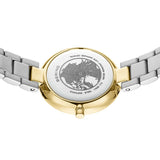 BERING Classic Polished Gold 30mm Silver Diamond Dial Women's Watch 17529-710
