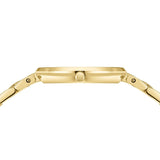 BERING Classic Polished Gold 30mm Silver Sunray Dial Women's Watch 17529-730