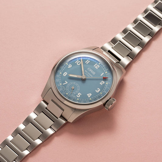 Oris Big Crown Calibre 473 38mm Blue Dial Men's Watch 01 473 7786 4065-07 8 19 06