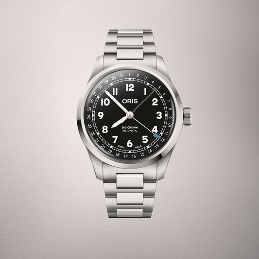 Oris Big Crown Pointer Date 40mm Black Dial Men's Watch 01 754 7798 4064-07 8 20 06