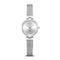 BERING Classic Polished Silver 24mm Silver Diamond Dial Women's Watch 17724-000