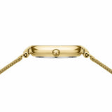 BERING Classic Polished Gold 24mm Silver Diamond Dial Women's Watch 17724-330