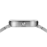 BERING Classic Brushed Silver 26mm White Dial Women's Watch 17926-704