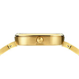 BERING Classic Polished Gold 26mm White Dial Women's Watch 17926-734