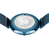 BERING Charity Polished Blue 32mm Blue Sunray/Diamond Dial Women's Watch 18132-Charity1