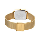 BERING Classic Polished Gold 26mm White Dial Women's Watch 18226-334