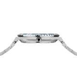 BERING Classic Polished/Brushed Silver 36mm Blue Sunray Dial Women's Watch 18936-705
