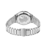 BERING Classic Polished/Brushed Silver 36mm Blue Sunray Dial Women's Watch 18936-707