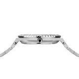 BERING Classic Polished/Brushed Silver 36mm Blue Sunray Dial Women's Watch 18936-707