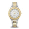 BERING Classic Polished/Brushed Silver/Gold 36mm White Dial Women's Watch 18936-710