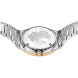 BERING Classic Polished/Brushed Silver/Gold 36mm White Dial Women's Watch 18936-710