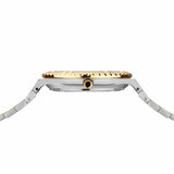 BERING Classic Polished/Brushed Silver/Gold 36mm White Dial Women's Watch 18936-710