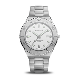 BERING Classic Polished/Brushed Silver 40mm Men's Watch 18940-704