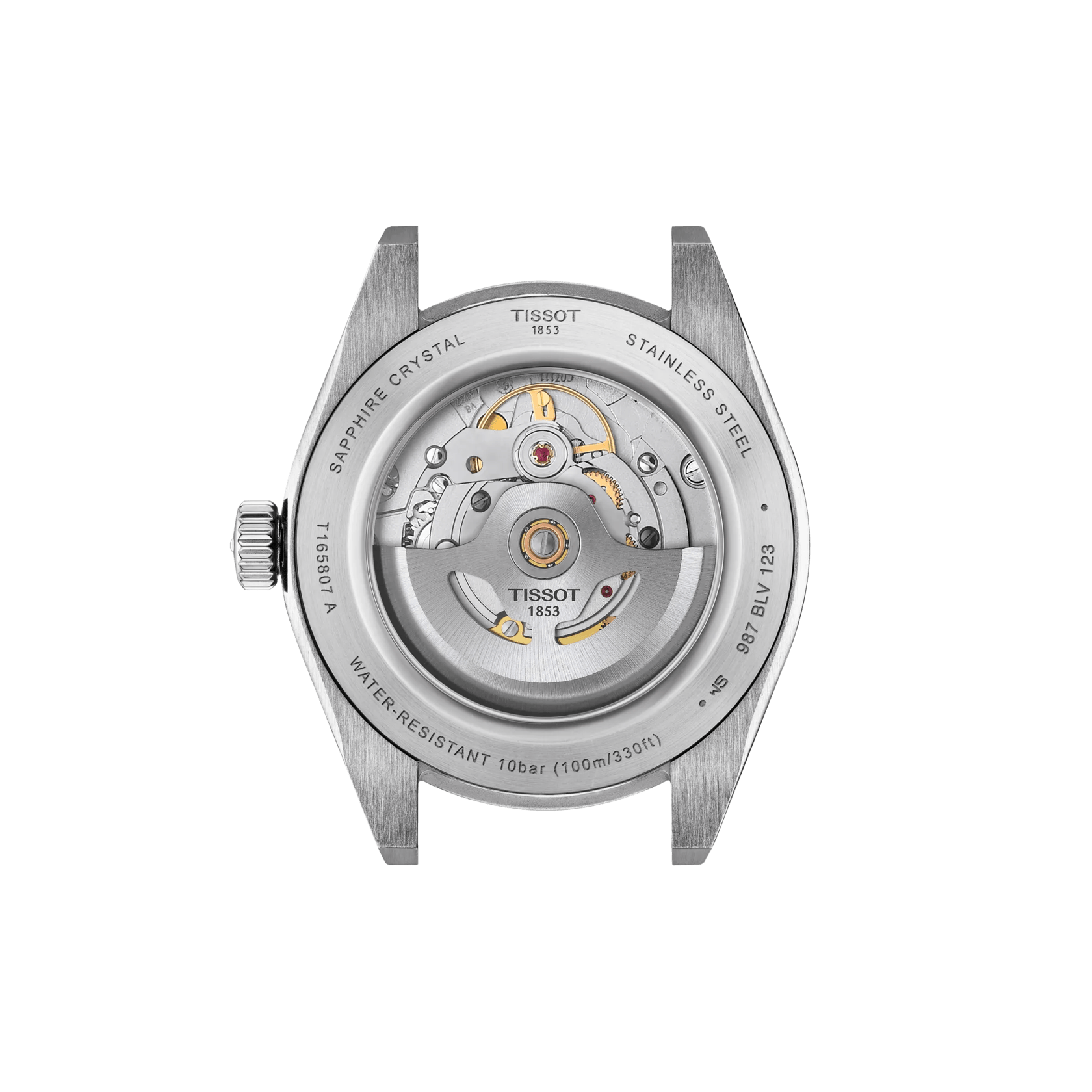 Tissot Gentleman 38mm Green Dial Men's Watch T1658071109100