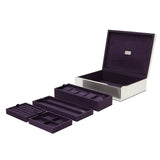 WOLF Silver Large Watch Jewellery and Legacy Box 190005