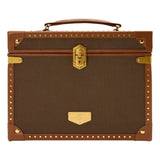 WOLF Ida Trunk Jewellery Box Khaki 190041