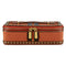 WOLF Ida Travel Zip Jewellery Case Orange 190045