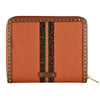 WOLF Ida Travel Zip Jewellery Portfolio Orange 190046