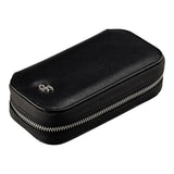 WOLF Philipp 2 Piece Watch Zip Case Black 190205