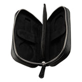 WOLF Philipp 2 Piece Watch Zip Case Black 190205
