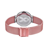 BERING Classic Polished Silver 31mm Pink Dial Women's Watch 19031-989-GWP
