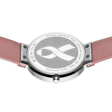 BERING Classic Polished Silver 31mm Pink Dial Women's Watch 19031-989-GWP