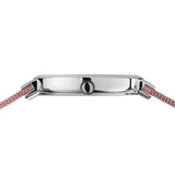BERING Classic Polished Silver 31mm Pink Dial Women's Watch 19031-989-GWP